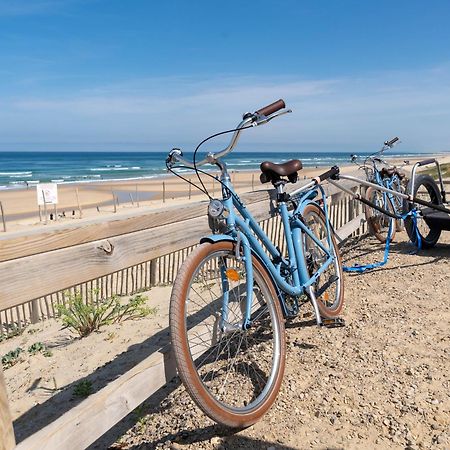 Appartement A Deux Pas De La Mer, Biscarrosse Plage - 4 Pers. - Terrasse Et Parking Inclus - Fr-1-319-447 Exteriör bild