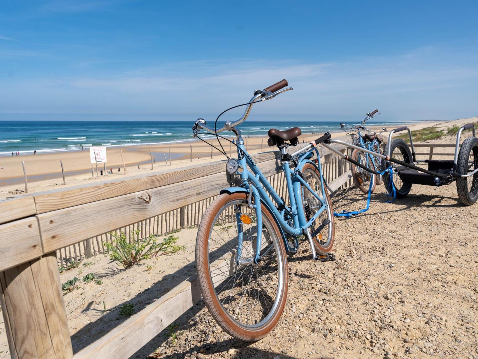 Appartement A Deux Pas De La Mer, Biscarrosse Plage - 4 Pers. - Terrasse Et Parking Inclus - Fr-1-319-447 Exteriör bild